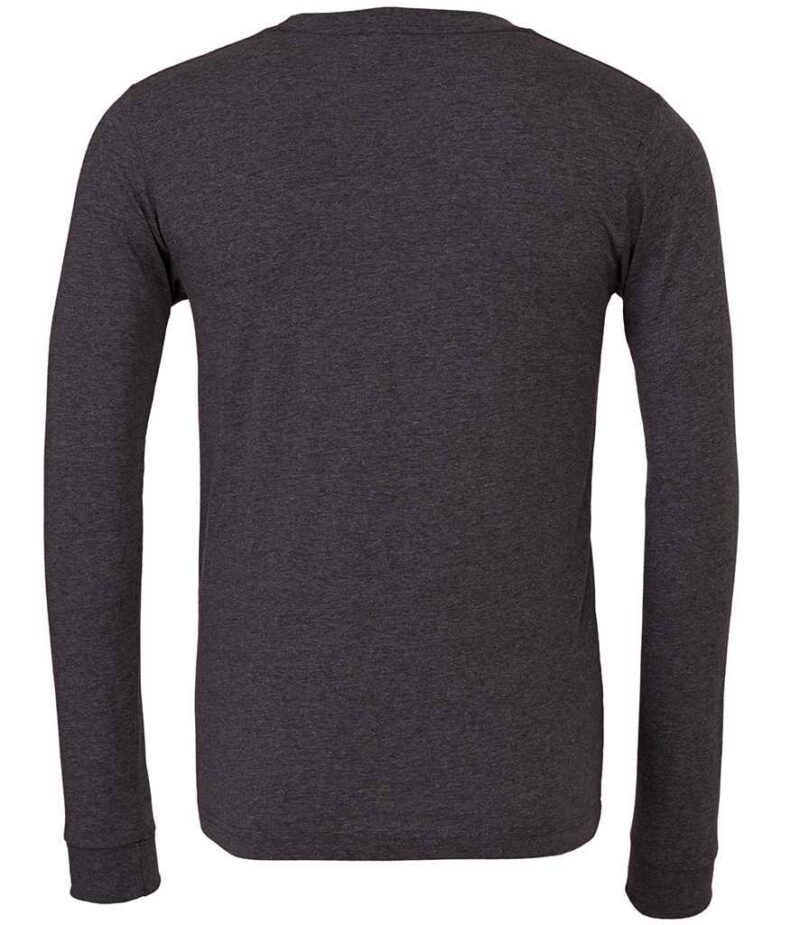 Canvas Unisex Heather CVC Long Sleeve T-Shirt - Image 3