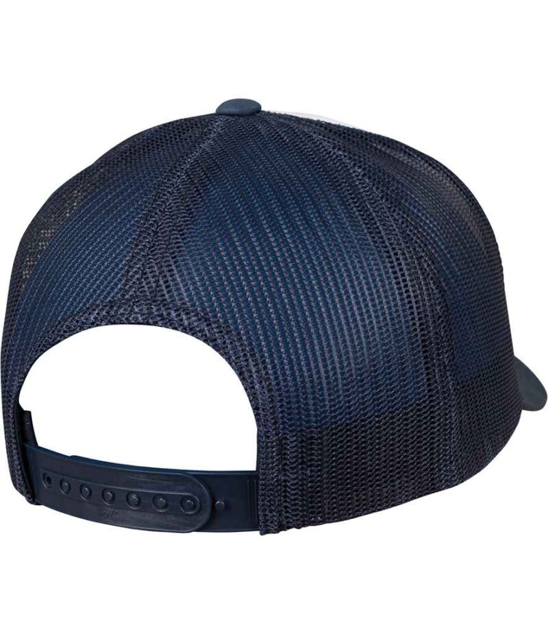 Flexfit Retro Coloured Front Trucker Cap - Image 6