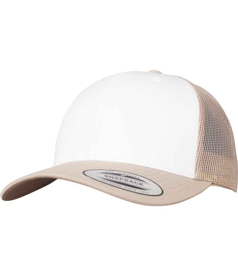 Flexfit Retro Coloured Front Trucker Cap - Image 7