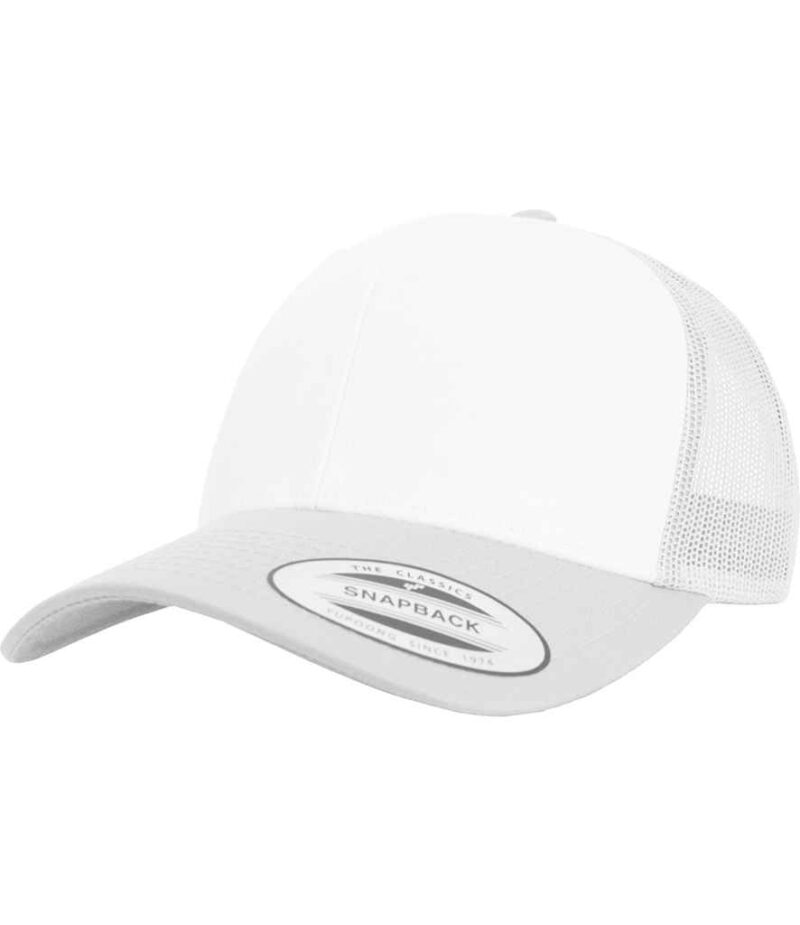 Flexfit Retro Coloured Front Trucker Cap - Image 9