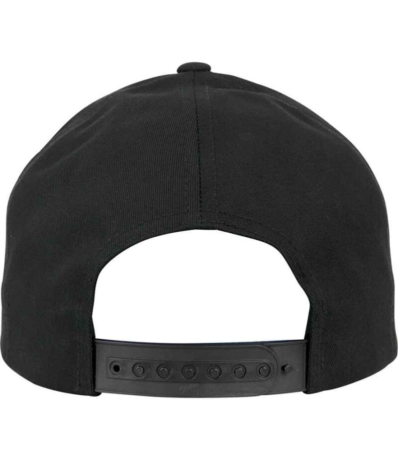 Flexfit 5 Panel Curved Classic Snapback Cap - Image 2