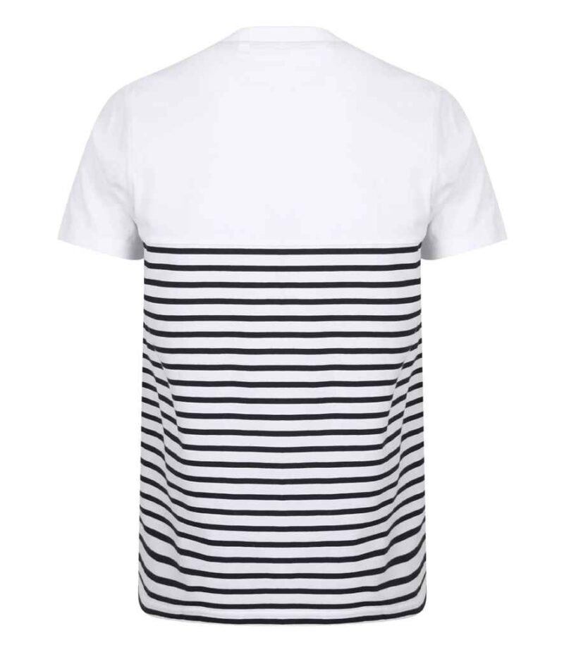 Front Row Unisex Breton Striped T-Shirt - Image 4