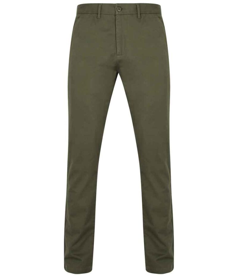 Front Row Stretch Chino Trousers - Image 12