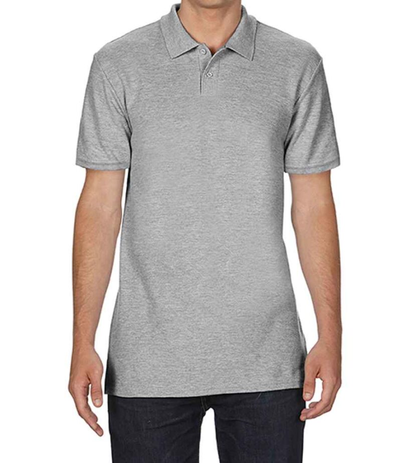 Gildan SoftStyle® Double Piqué Polo Shirt - Image 19