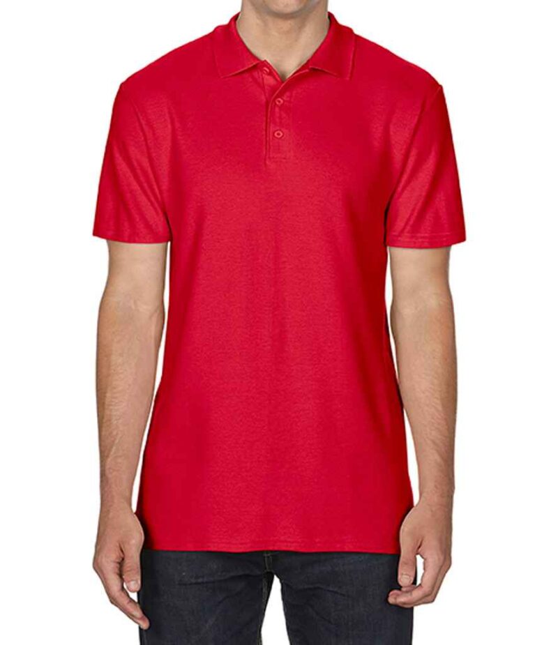 Gildan SoftStyle® Double Piqué Polo Shirt - Image 25