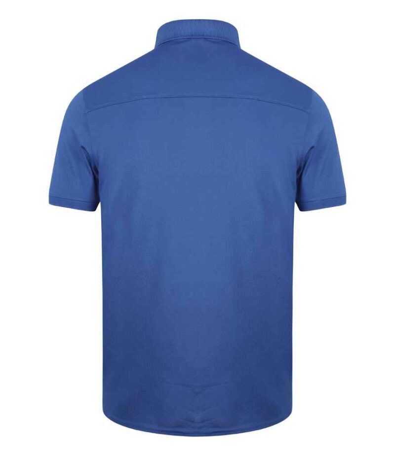 Henbury Slim Fit Stretch Microfine Piqué Polo Shirt - Image 14