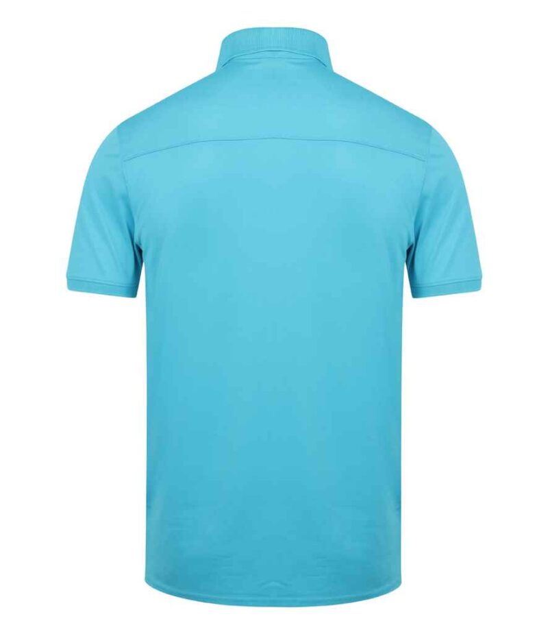 Henbury Slim Fit Stretch Microfine Piqué Polo Shirt - Image 20