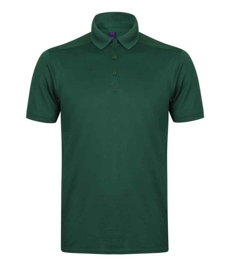 Henbury Slim Fit Stretch Microfine Piqué Polo Shirt - Image 25