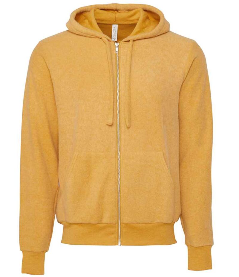 Canvas Unisex Sueded Full Zip Hoodie - Image 14