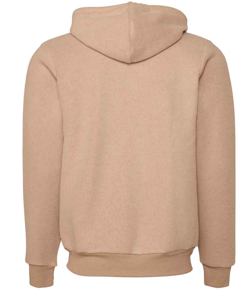 Canvas Unisex Sueded Full Zip Hoodie - Image 3