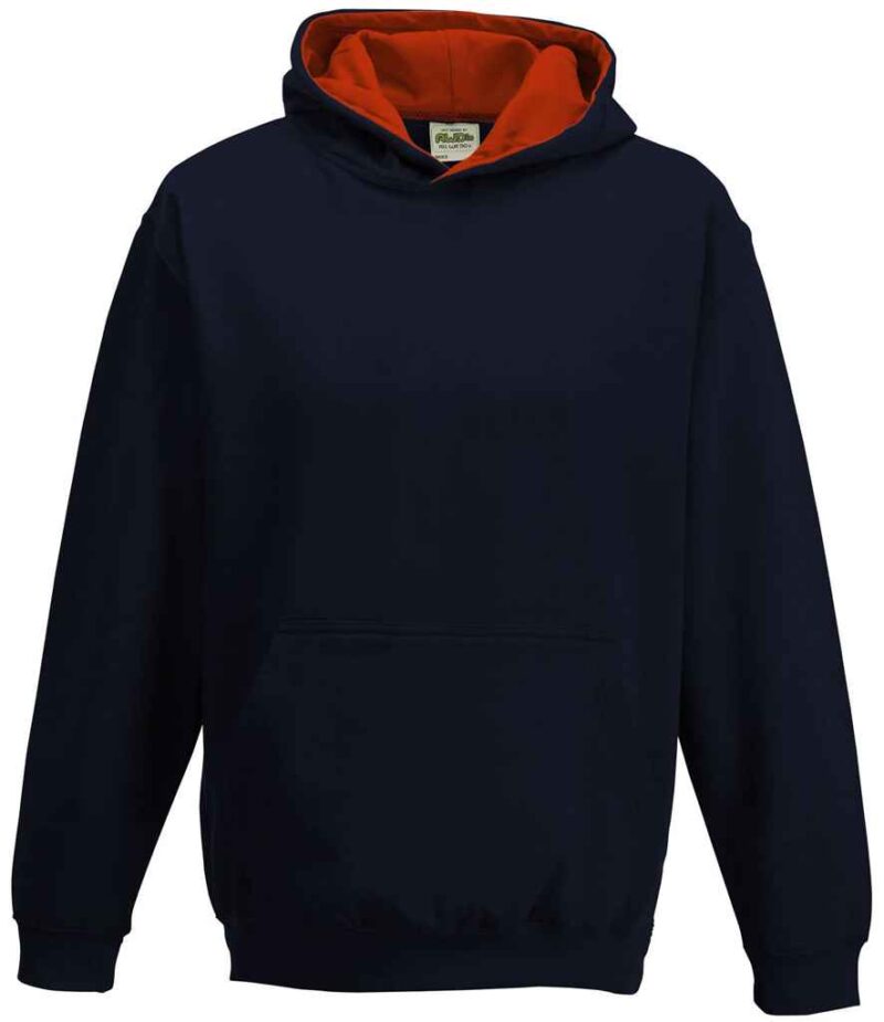 AWDis Kids Varsity Hoodie - Image 7