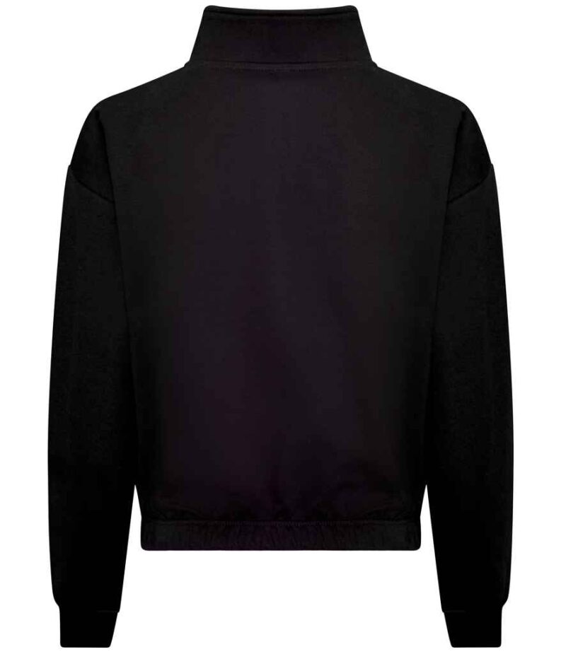 AWDis Ladies Cropped 1/4 Zip Sweatshirt - Image 2