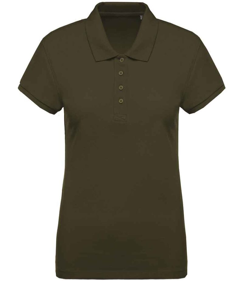 Kariban Ladies Organic Piqué Polo Shirt - Image 7