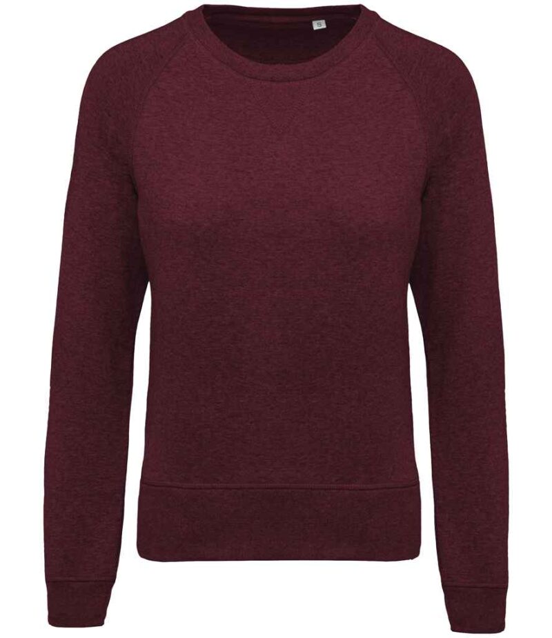 Kariban Ladies Organic Raglan Sweatshirt - Image 9