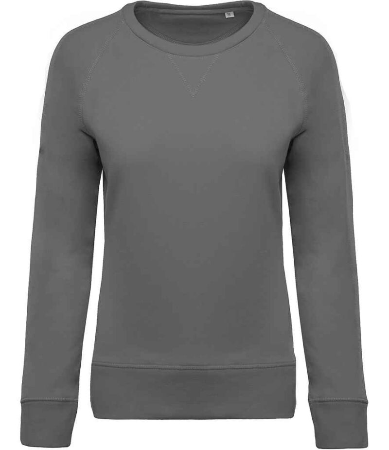 Kariban Ladies Organic Raglan Sweatshirt - Image 6