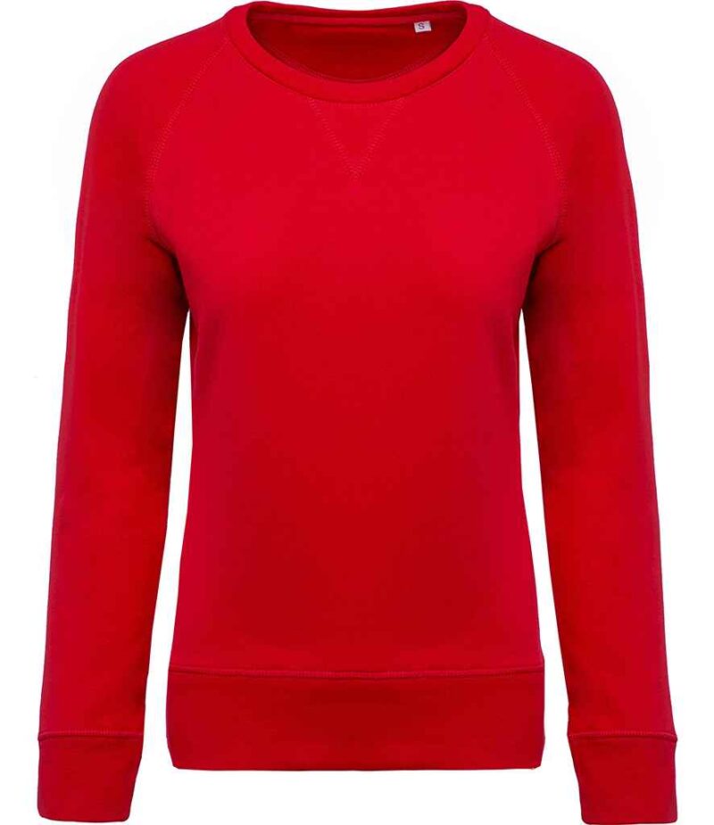 Kariban Ladies Organic Raglan Sweatshirt - Image 7