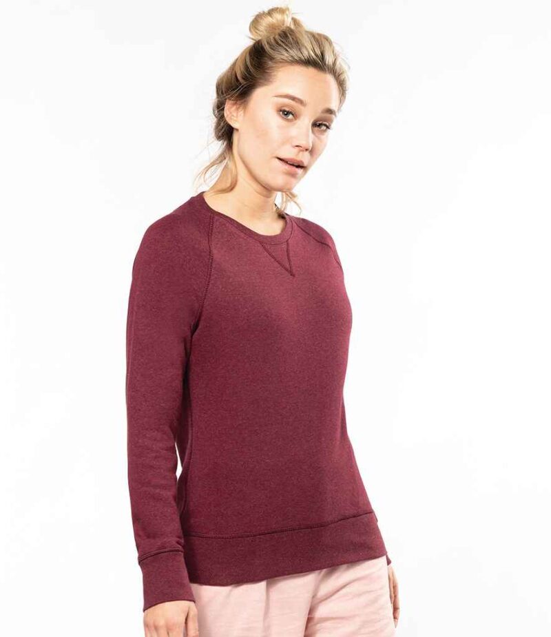 Kariban Ladies Organic Raglan Sweatshirt - Image 8