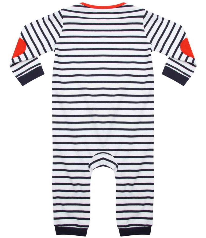 Larkwood Baby Long Sleeve Striped Bodysuit - Image 3