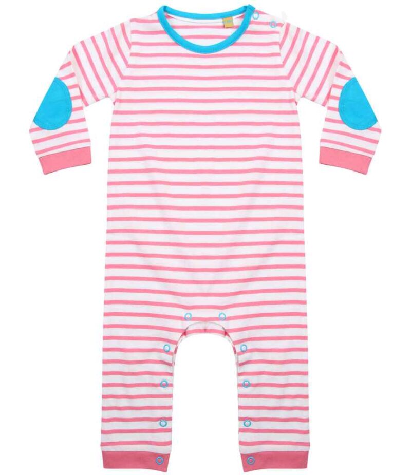 Larkwood Baby Long Sleeve Striped Bodysuit - Image 4