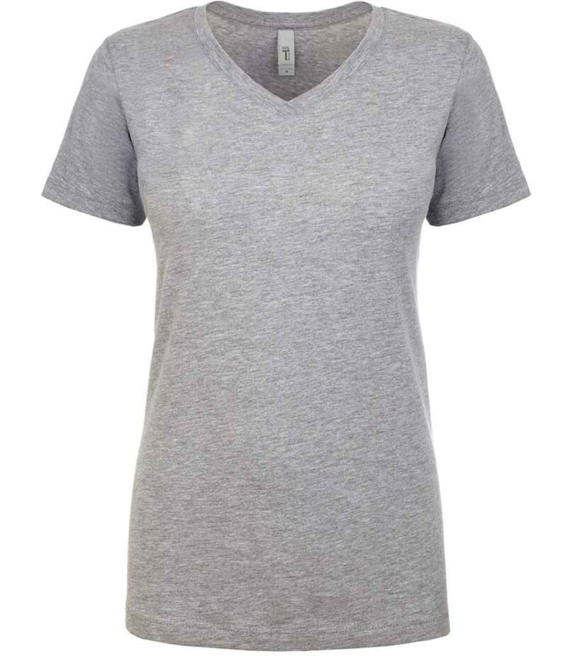 Next Level Apparel Ladies Ideal V Neck T-Shirt - Image 20