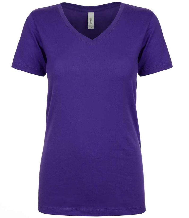 Next Level Apparel Ladies Ideal V Neck T-Shirt - Image 15