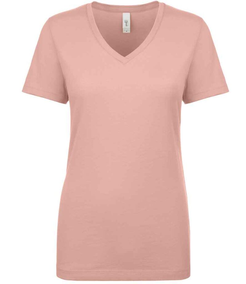 Next Level Apparel Ladies Ideal V Neck T-Shirt - Image 25