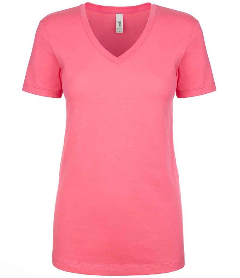 Next Level Apparel Ladies Ideal V Neck T-Shirt - Image 27