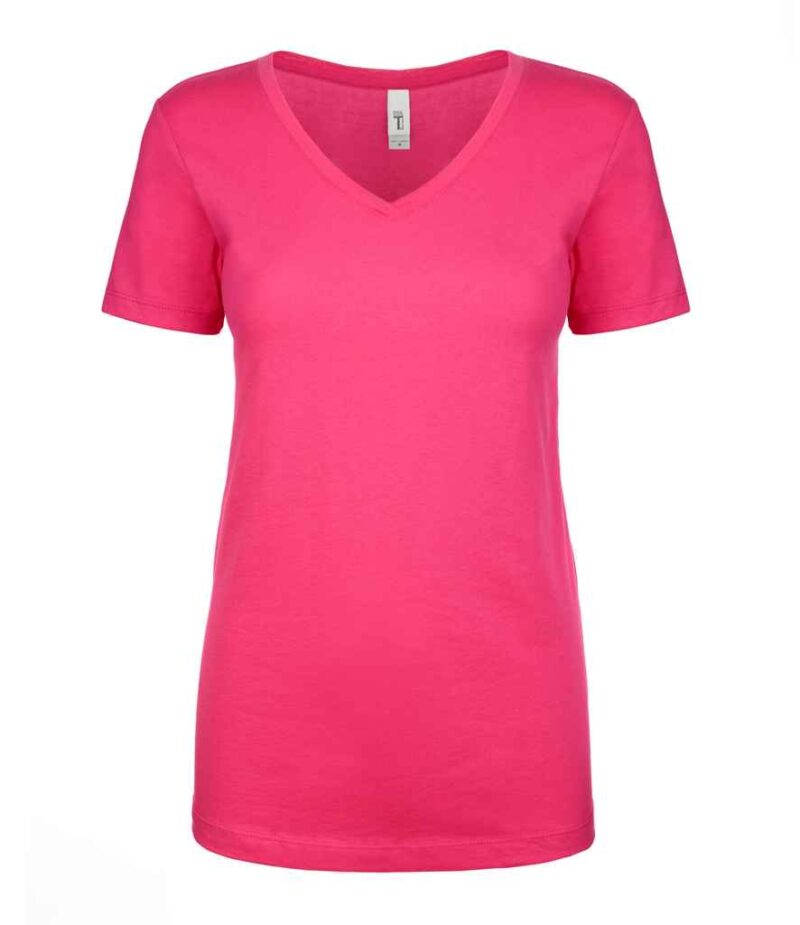 Next Level Apparel Ladies Ideal V Neck T-Shirt - Image 29