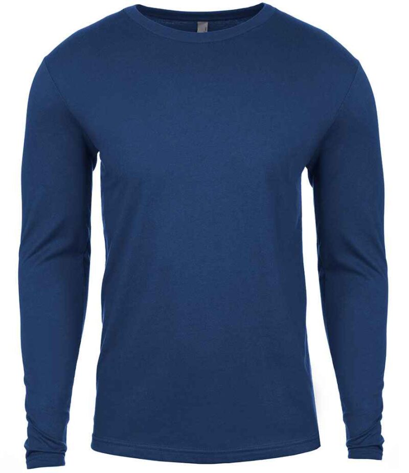 Next Level Apparel Cotton Long Sleeve Crew Neck T-Shirt - Image 5