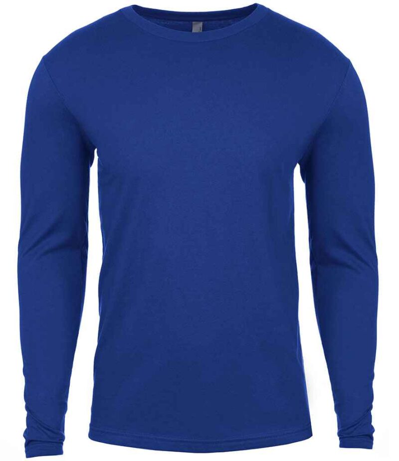 Next Level Apparel Cotton Long Sleeve Crew Neck T-Shirt - Image 9