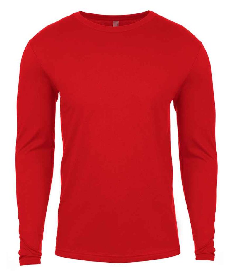 Next Level Apparel Cotton Long Sleeve Crew Neck T-Shirt - Image 15