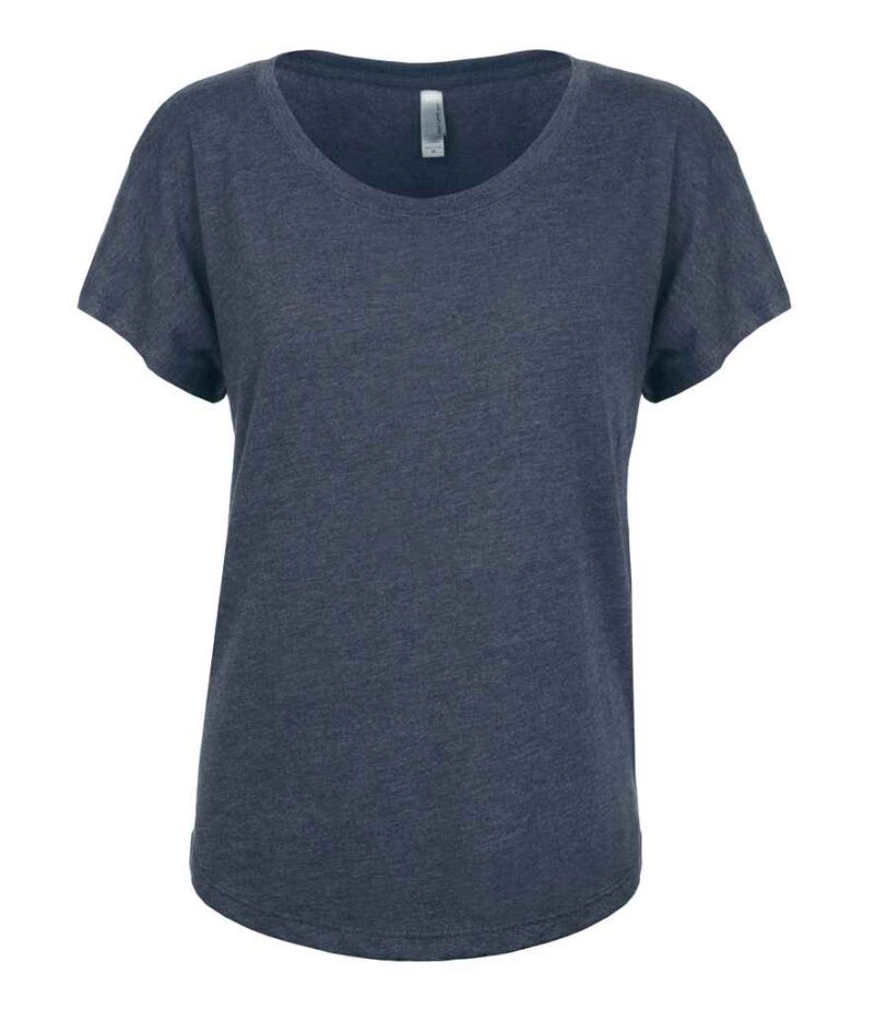 Next Level Apparel Ladies Tri-Blend Dolman T-Shirt - Image 5