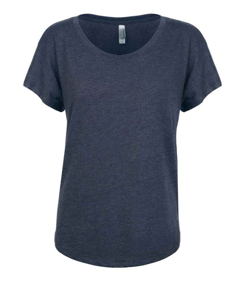 Next Level Apparel Ladies Tri-Blend Dolman T-Shirt - Image 7