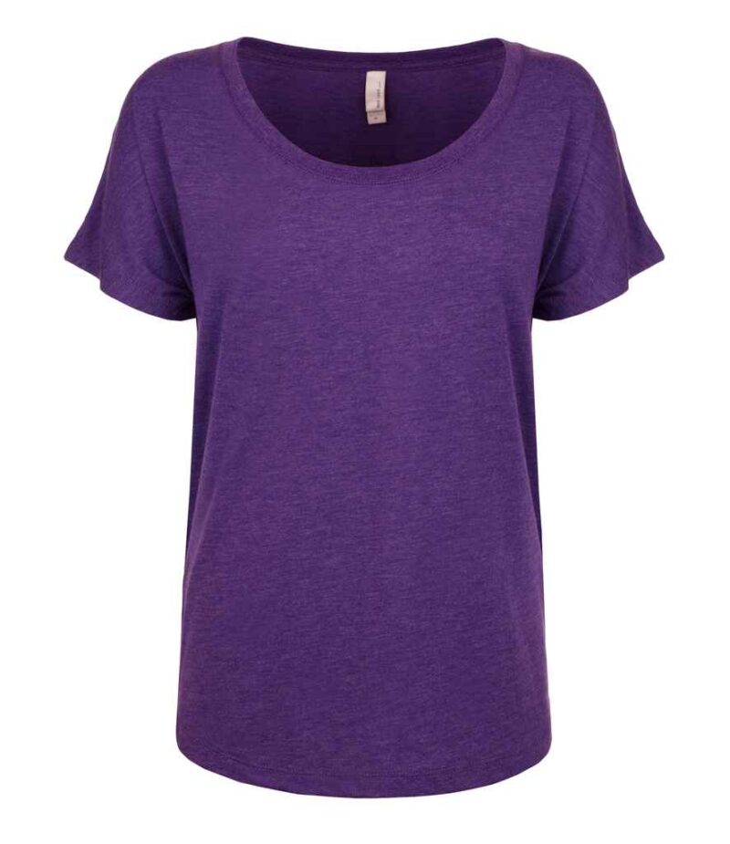 Next Level Apparel Ladies Tri-Blend Dolman T-Shirt - Image 11