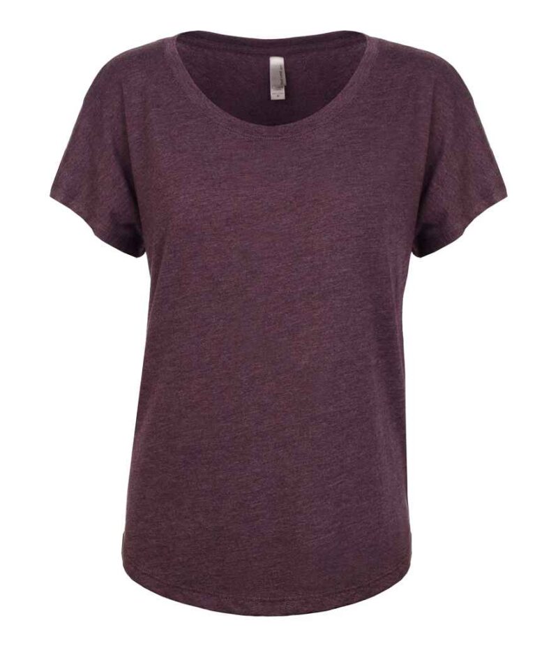 Next Level Apparel Ladies Tri-Blend Dolman T-Shirt - Image 13