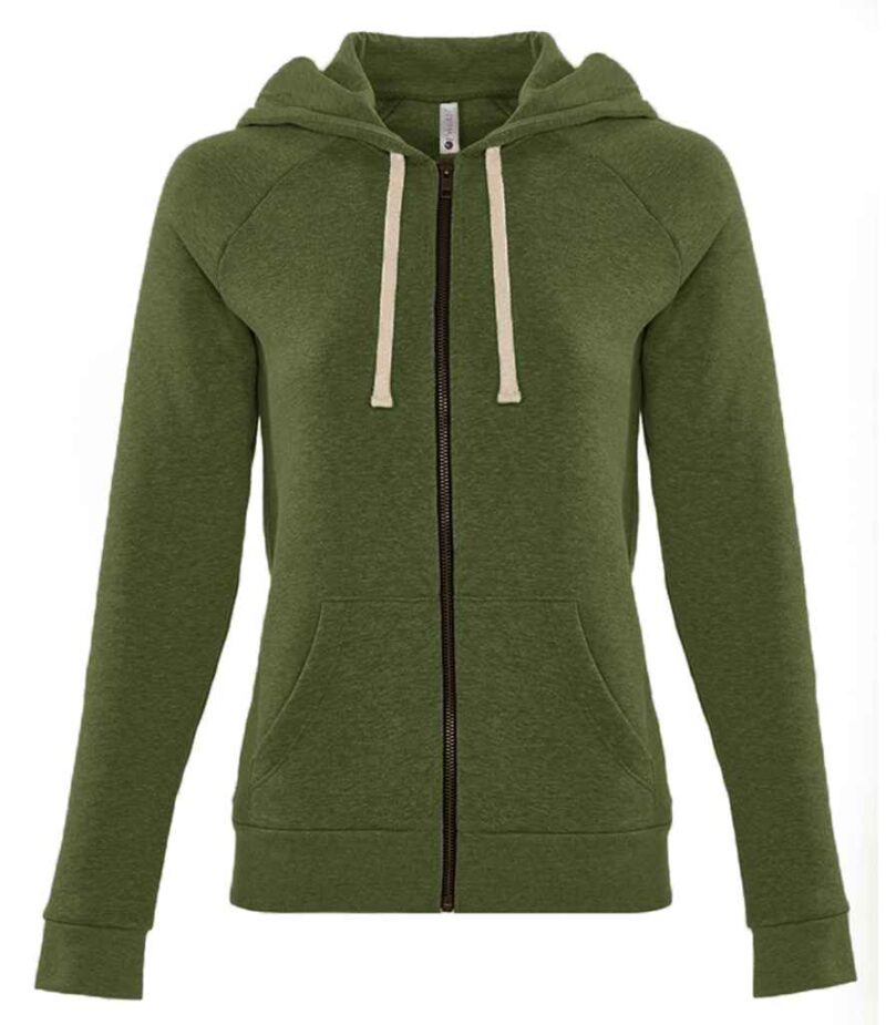 Next Level Apparel Ladies CVC Zip Hoodie - Image 5