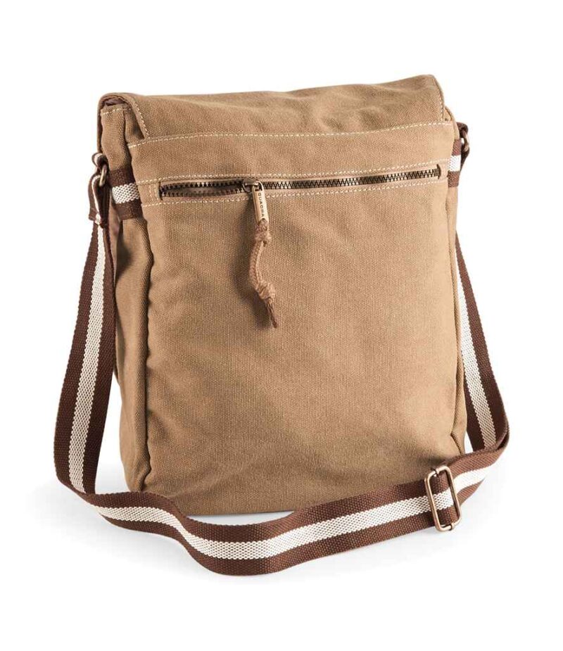 Quadra Vintage Canvas Messenger - Image 4