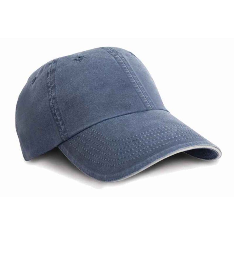 Result Washed Fine Line Cotton Cap - Image 3