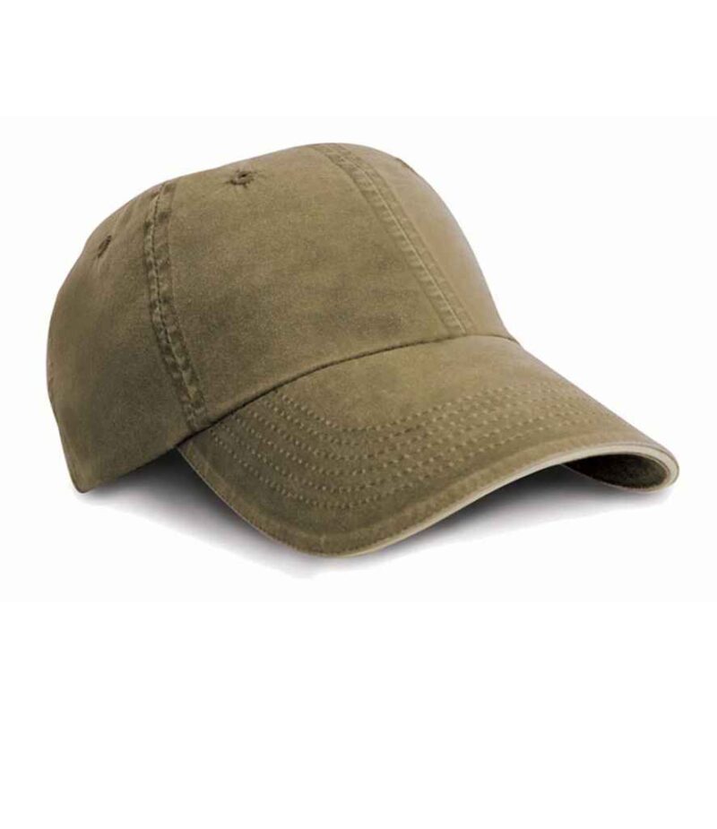 Result Washed Fine Line Cotton Cap - Image 5