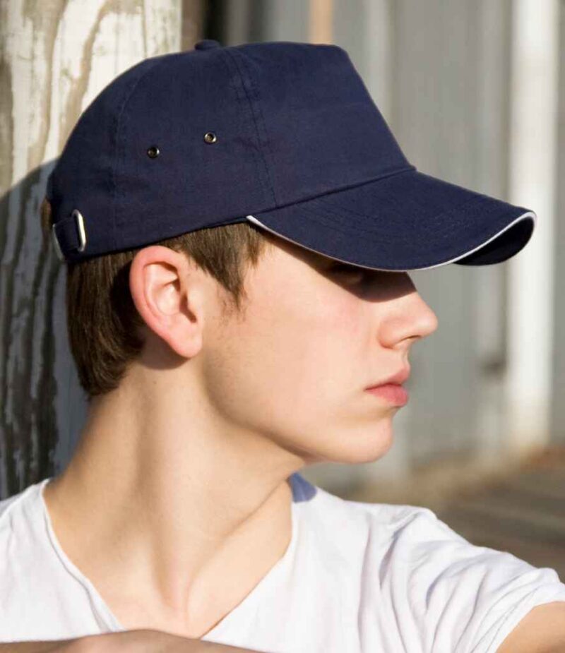 Result Plush Cotton 5 Panel Cap - Image 3