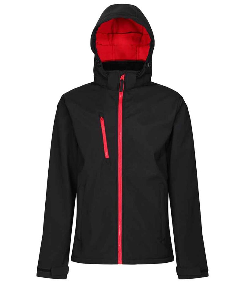 Regatta Venturer Three Layer Hooded Soft Shell Jacket - Image 3