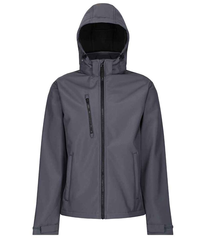 Regatta Venturer Three Layer Hooded Soft Shell Jacket - Image 12