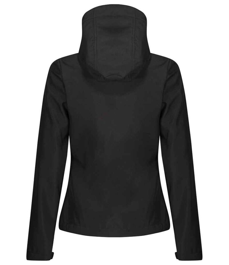 Regatta Ladies Venturer Three Layer Hooded Soft Shell Jacket - Image 2