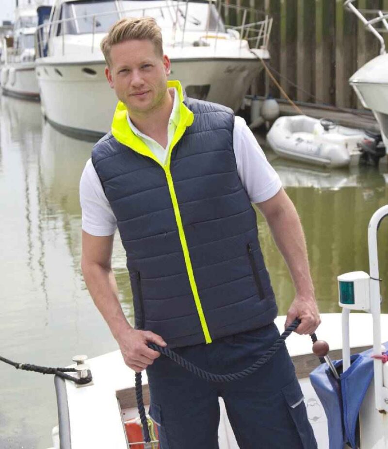 Result Safe-Guard Reversible Soft Padded Gilet - Image 7