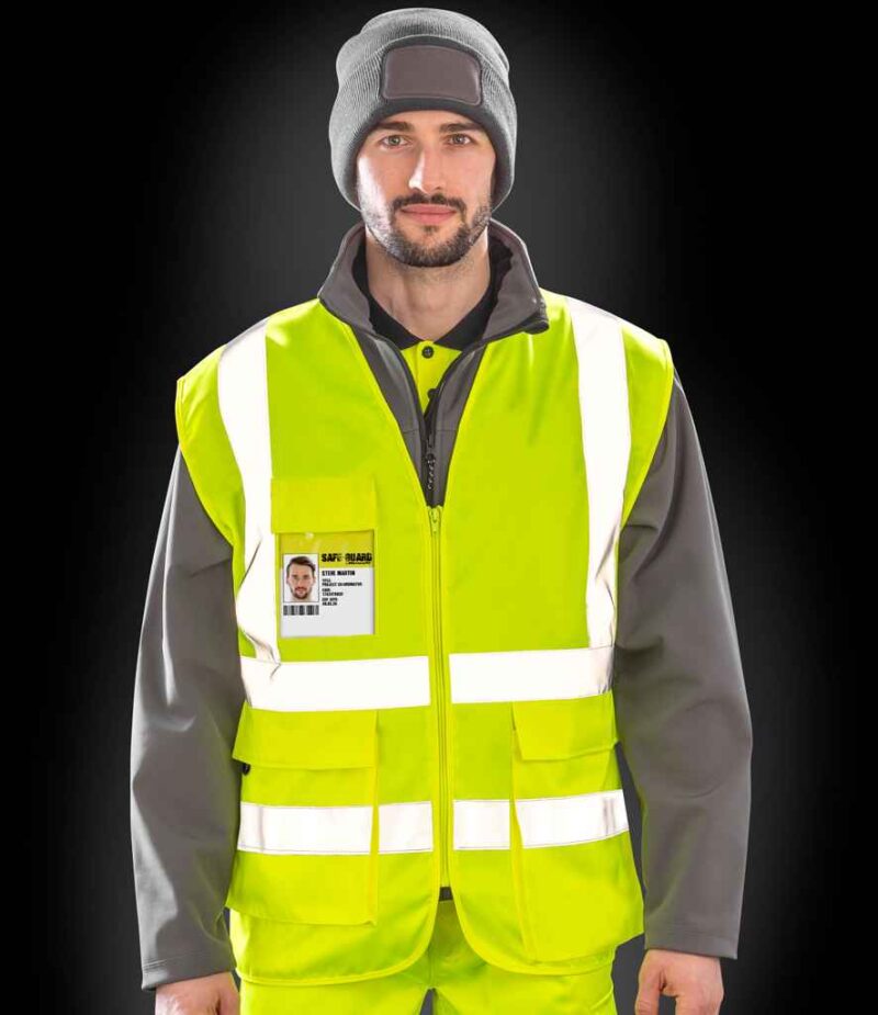 Result Safe-Guard Heavy Duty Poly/Cotton Security Vest - Image 2