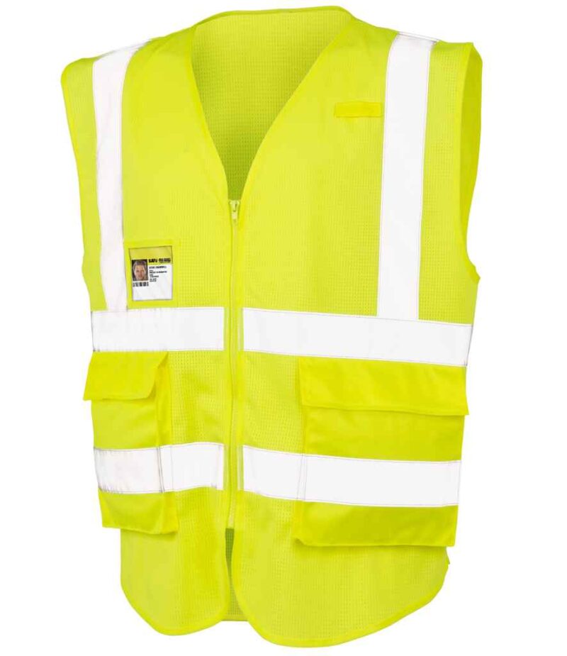 Result Safe-Guard Executive Cool Mesh Safety Vest - Image 4