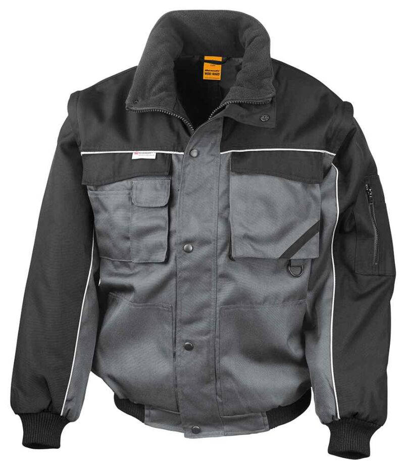 Result Work-Guard Zip Sleeve Heavy Duty Jacket - Image 7