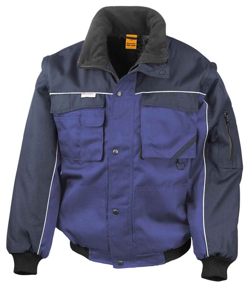 Result Work-Guard Zip Sleeve Heavy Duty Jacket - Image 4