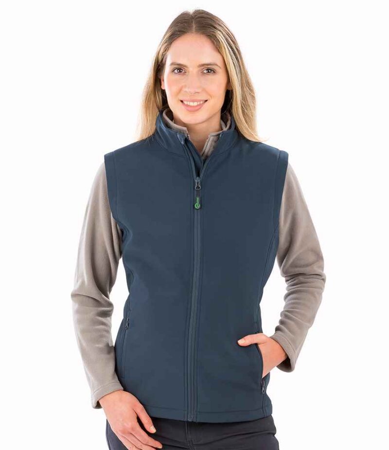 Result Genuine Recycled Ladies Printable Soft Shell Bodywarmer - Image 4