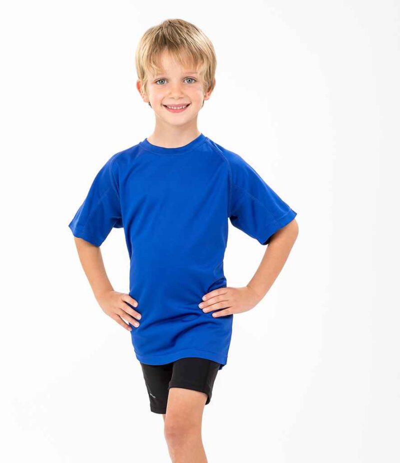 Spiro Kids Impact Performance Aircool T-Shirt - Image 7